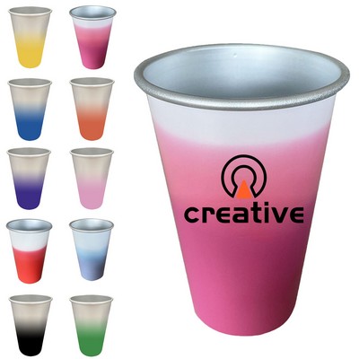 15oz Full Color Changing Aluminum Cup