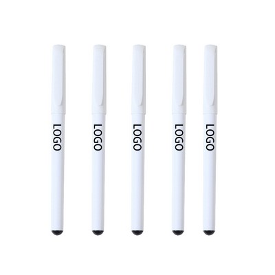 White Smooth Simple Neutral Pen