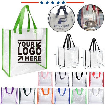 PVC Clear Tote Bag