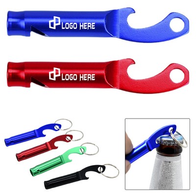 Beer Bottle Opener W/ Whistle