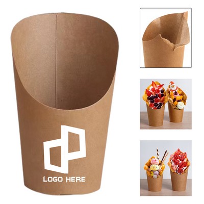 16-Ounces Paper Cups Of Fries