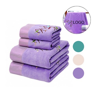 Microfiber Lace Absorbent Towel