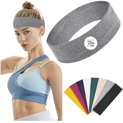 Sweat Bands Headbands for Women Workout.