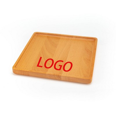 11.02 Inch Square Waterproof Wooden Award Base