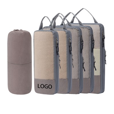 Six-Piece Set Of Storage Bags W/ Two Zipper