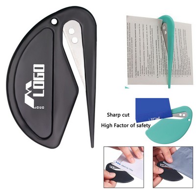Letter Envelope Opener With Safety Concealed Sharp Blade