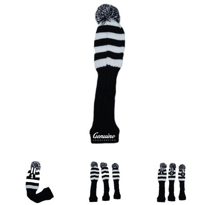 100% Knitted Double-Layer Golf Head Cover