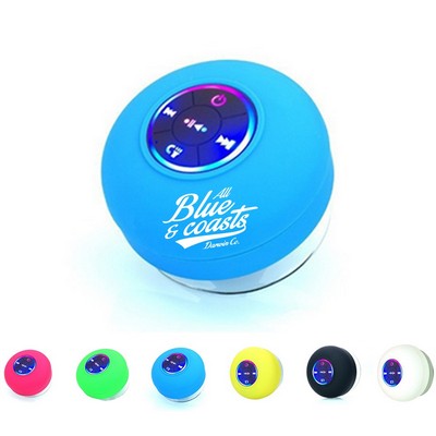 Water Resistant Bluetooth Led Shower Speaker