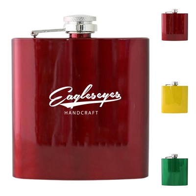 6oz. Stainless Steel Drinking Flask