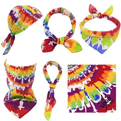 Rainbow Cotton Bandana