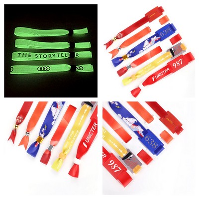 Glow in the Dark Heat Transfer Wristband