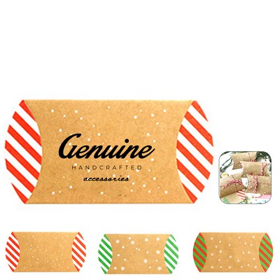 Christmas Kraft Pillow Box