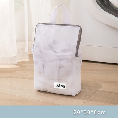 8x12 Inch Portable Fine Mesh Laundry Bags Laundry Wash Bags for Delicates-Woven Label
