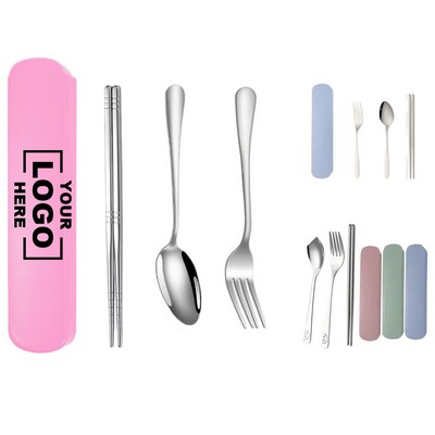 Elegant Stainless Steel Dinnerware Set