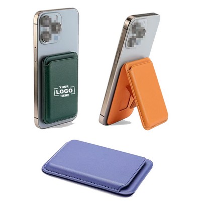 Magnetic PU Card Holder