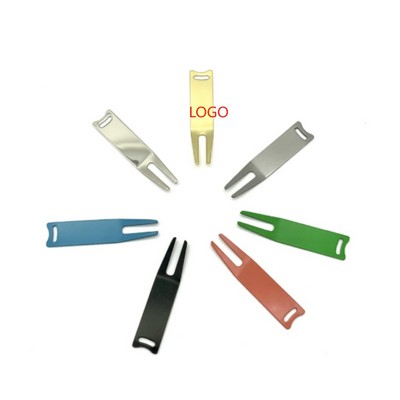 Metal Bending Golf Divot Repair Tool