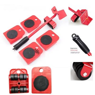 Multifunctional 360 - degree Rotating Furniture Sliders (5 - in - 1)