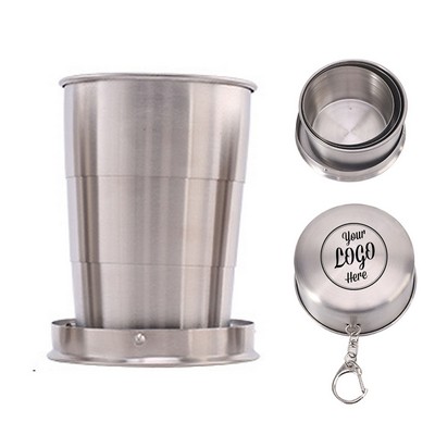 Collapsible Stainless Steel Travel Cup