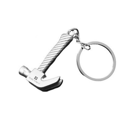 Threaded Tool Hammer Keychain