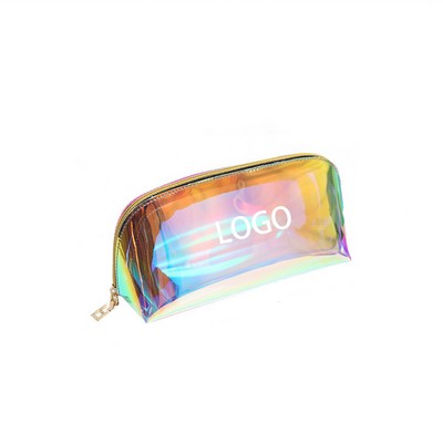 Travel Shell Shaped Clear Cosmetic Makeup Bag