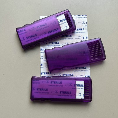 Plastic Flexible Fabric 5-Piece Bandage Case/Bandage Kit