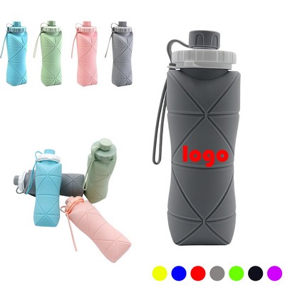 21 OZ Collapsible Water Bottles