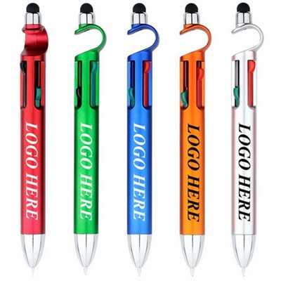 Touch Screen Ballpoint Pen with Phone Holder