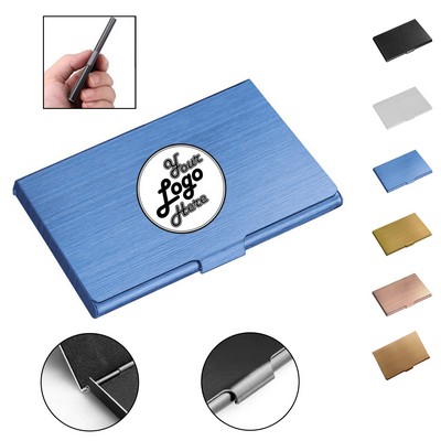 Professional Stainless Steel Slim Business Card Case