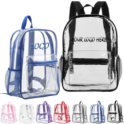 Transparent Pvc Backpack