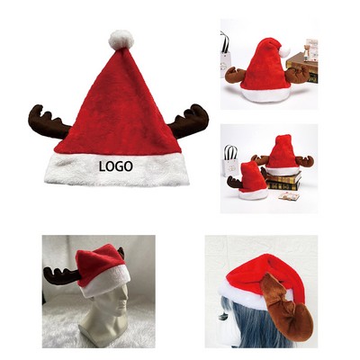 Festive Reindeer Santa Headwear