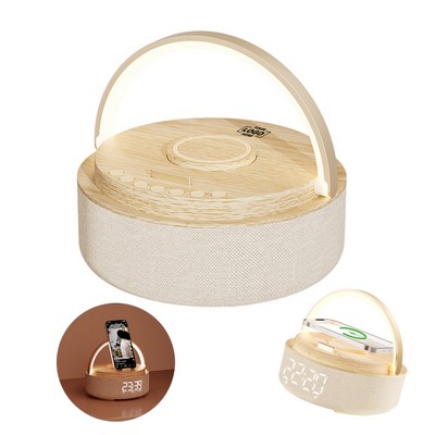 Multifunctional Speaker with Wireless Charger