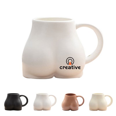 Ceramic Butt Shape Coffee Mugs