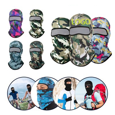 Winter Camo Cycling Headscarf Mask