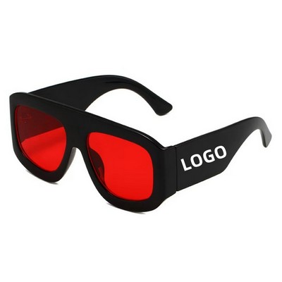 Oversized Square Frame Unisex Sunglasses Stylish for Fashion and Party