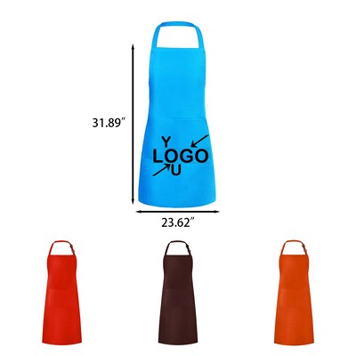 Poly Apron with Dual Pockets
