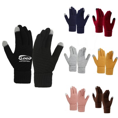 Fleece Lined Winter Gloves
