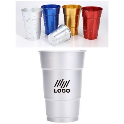 16oz Aluminum Stadium Party Beer Cup