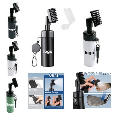 Golf Brush with 5oz Spray Bottle
