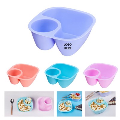 Branded Snack & Dip Container