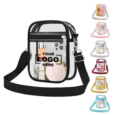 Clear Purse Stadium Approved CrossBody Bag