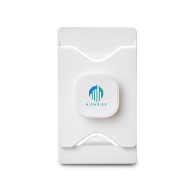 Mobile Device Card Caddy With Stand