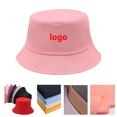 Cotton Bucket Hat - Stylish Sun Protection