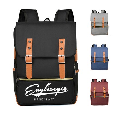 Oxford & Polyester Travel Backpack