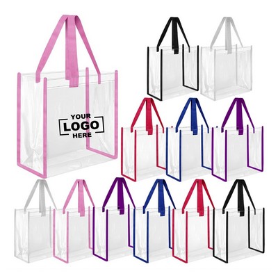 Clear Stadium Tote Bag