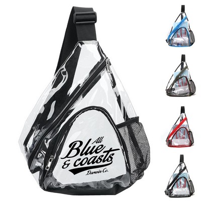 Clear Stadium Sling Bag