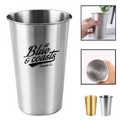 16oz Stainless Steel Stackable Pint Cup