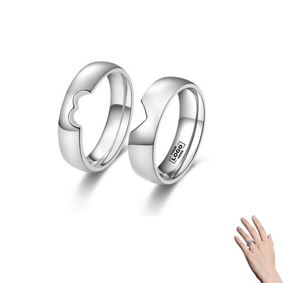 Heart Couple Rings