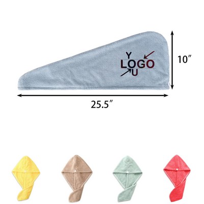 Microfiber Hair Drying Wrap