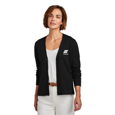 Brooks Brothers Women's Cotton Stretch Cardigan Sweater