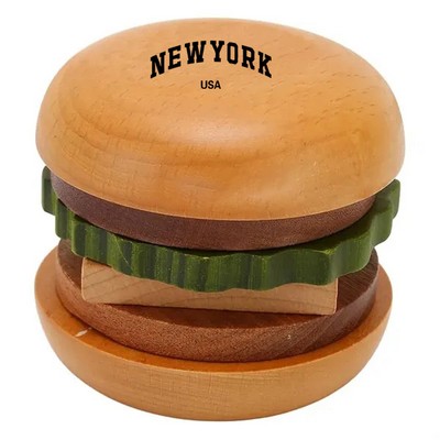 Hamburger Coaster Set With Magnet